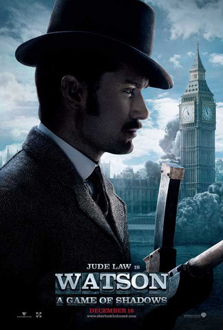Sherlock Holmes A Game of Shadows 27 x 40 Movie Poster - Style D