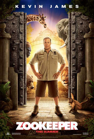 The Zookeeper 11 x 17 Movie Poster - Style D
