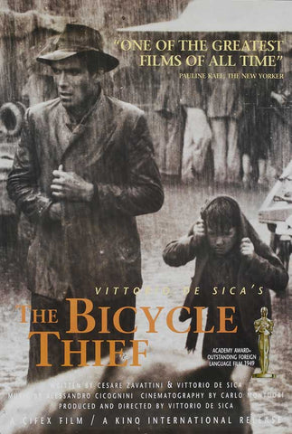 The Bicycle Thief 27 x 40 Movie Poster - Style B