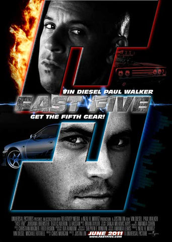 Fast Five 11 x 17 Movie Poster - Style A