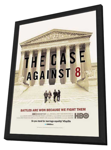The Case Against 8 11 x 17 Movie Poster - Style A - in Deluxe Aluminum Frame