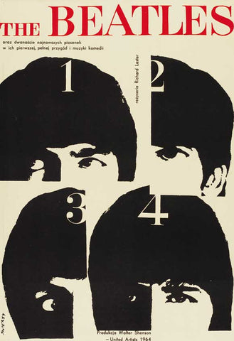 A Hard Day's Night 11 x 17 Movie Poster - Style I