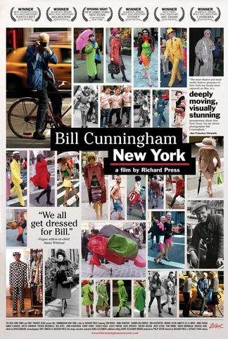 Bill Cunningham New York 27 x 40 Movie Poster - Style A