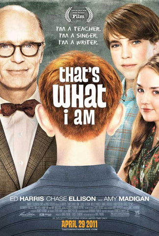 That's What I Am 11 x 17 Movie Poster - Style A
