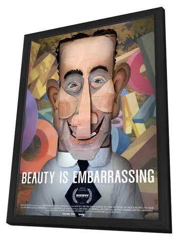 Beauty is Embarrassing 11 x 17 Movie Poster - Style A - in Deluxe Aluminum Frame