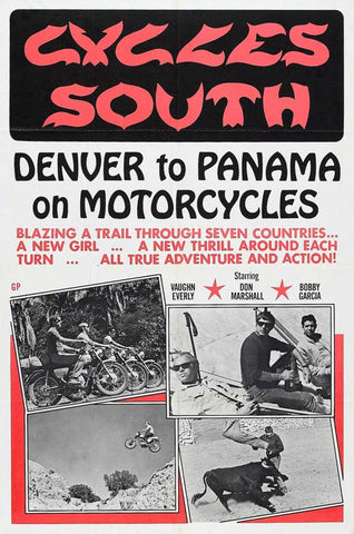 Cycles South 11 x 17 Movie Poster - Style A