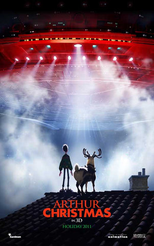 Arthur Christmas 27 x 40 Movie Poster - Style A