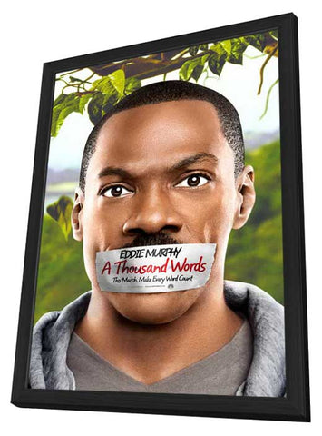 A Thousand Words 11 x 17 Movie Poster - Style A - in Deluxe Aluminum Frame