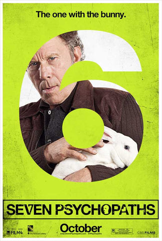 Seven Psychopaths 27 x 40 Movie Poster - Style A