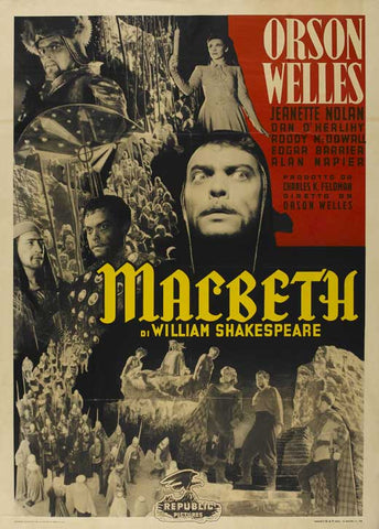 Macbeth 11 x 17 Movie Poster - Style E