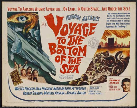 Voyage to the Bottom of the Sea 22 x 28 Movie Poster - Canadian Style A