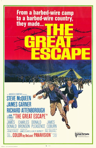 The Great Escape 27 x 40 Movie Poster - Style B