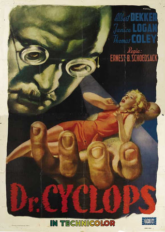 Dr. Cyclops 11 x 17 Movie Poster - Italian Style A
