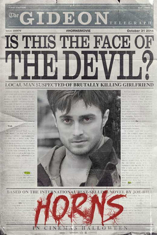 Horns 27 x 40 Movie Poster - Style C