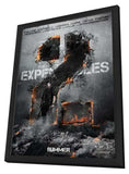 The Expendables 2 11 x 17 Movie Poster - Style B - in Deluxe Aluminum Frame