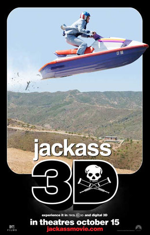 Jackass 3-D 11 x 17 Movie Poster - Style B
