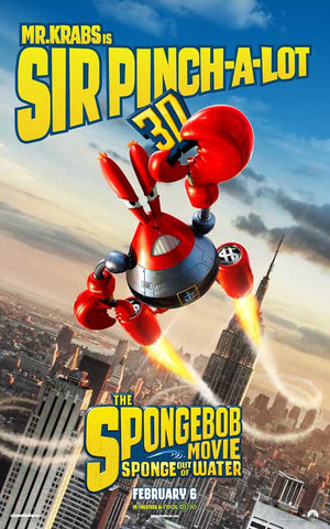 The SpongeBob Movie: Sponge Out of Water 11 x 17 Movie Poster - Style H