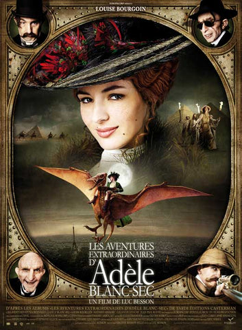 The Extraordinary Adventures of Adele Blanc-Sec 27 x 40 Movie Poster - French Style E