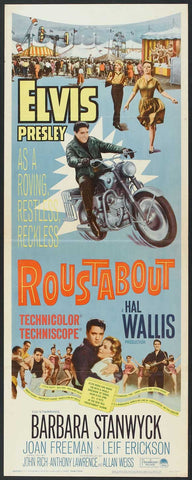 Roustabout 14 x 36 Movie Poster - Insert Style A