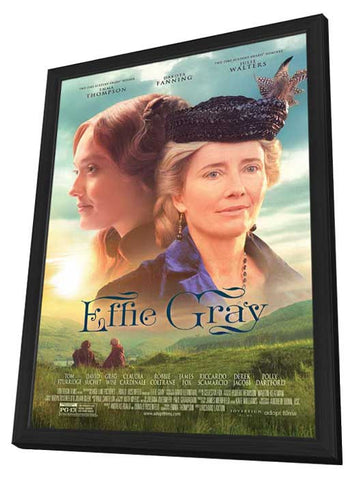 Effie Gray 11 x 17 Movie Poster - Style A - in Deluxe Aluminum Frame