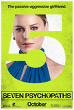 Seven Psychopaths 27 x 40 Movie Poster - Style F