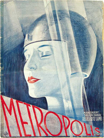Metropolis 27 x 40 Movie Poster - German Style E