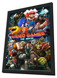 Video Games: The Movie 11 x 17 Movie Poster - Style A - in Deluxe Aluminum Frame