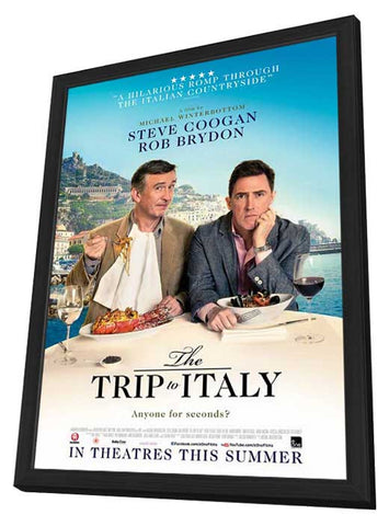 The Trip to Italy 11 x 17 Movie Poster - Canadian Style A - in Deluxe Aluminum Frame