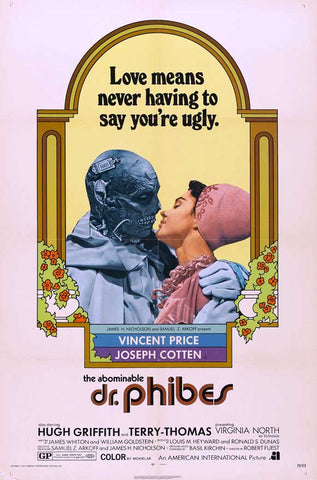 The Abominable Dr. Phibes 27 x 40 Movie Poster - Style C