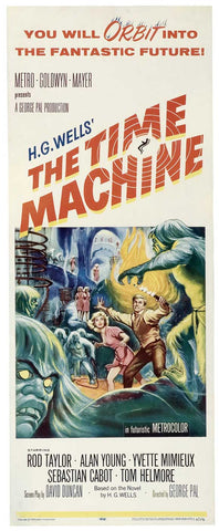 The Time Machine 14 x 36 Movie Poster - Insert Style A