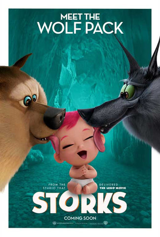 Storks 27 x 40 Movie Poster - Style B