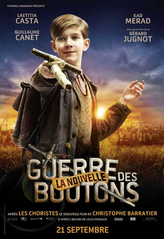 War of the Buttons 27 x 40 Movie Poster - French Style H