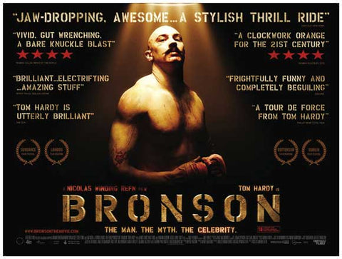 Bronson 30 x 40 Movie Poster UK - Style A
