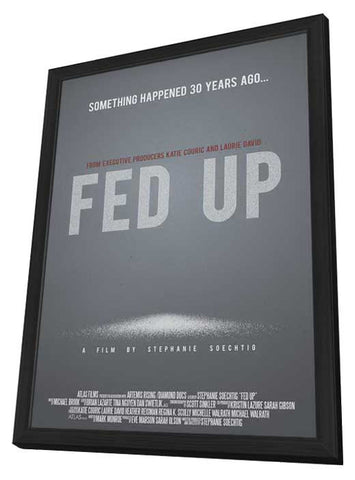 Fed Up 11 x 17 Movie Poster - Style B - in Deluxe Aluminum Frame