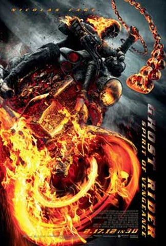 Ghost Rider: Spirit of Vengeance Movie Poster Print