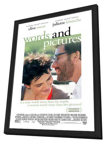 Words and Pictures 11 x 17 Movie Poster - Style A - in Deluxe Aluminum Frame