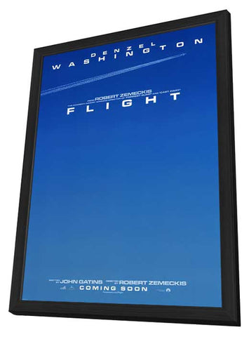 Flight 24 x 36 Movie Poster - Style A - in Deluxe Wood Frame