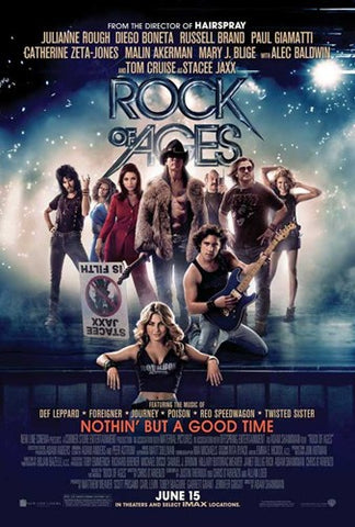 Rock of Ages 11 x 17 Movie Poster - Style A