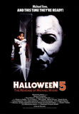 Halloween 5: The Revenge of Michael Myers 11 x 17 Movie Poster - Style B