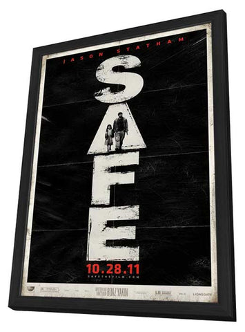 Safe 11 x 17 Movie Poster - Style A - in Deluxe Aluminum Frame