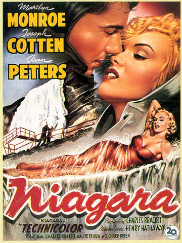 Niagara 27 x 40 Movie Poster - Belgian Style A