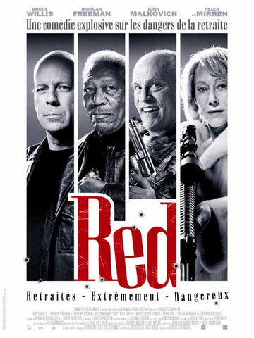 Red 27 x 40 Movie Poster - French Style A