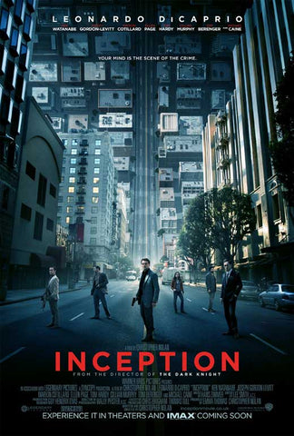 Inception 27 x 40 Movie Poster - UK Style A