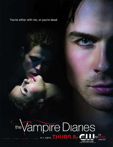 The Vampire Diaries (TV) 11 x 17 TV Poster - Style O