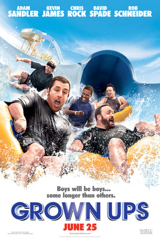 Grown Ups 27 x 40 Movie Poster - Style A