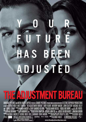 The Adjustment Bureau 27 x 40 Movie Poster - Style A