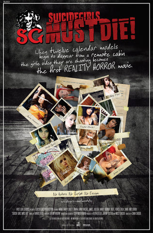 Suicide Girls Must Die! 27 x 40 Movie Poster - Style A