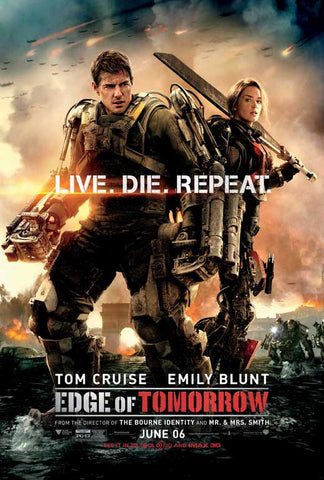 Edge of Tomorrow 11 x 17 Movie Poster - Style B