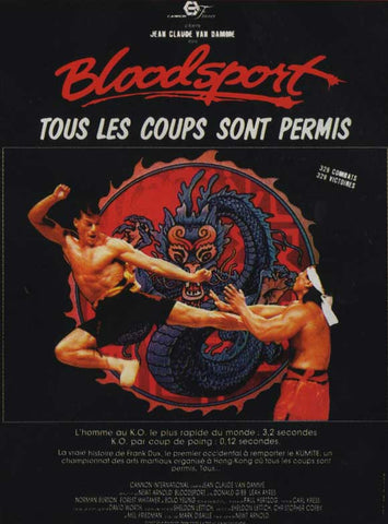 Bloodsport 11 x 17 Movie Poster - Style D