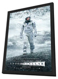 Interstellar 11 x 17 Movie Poster - Style D - in Deluxe Aluminum Frame